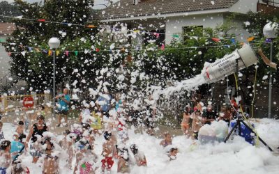 Cañones de espuma