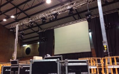 Alquiler de equipos de luz, sonido e imagen para eventos